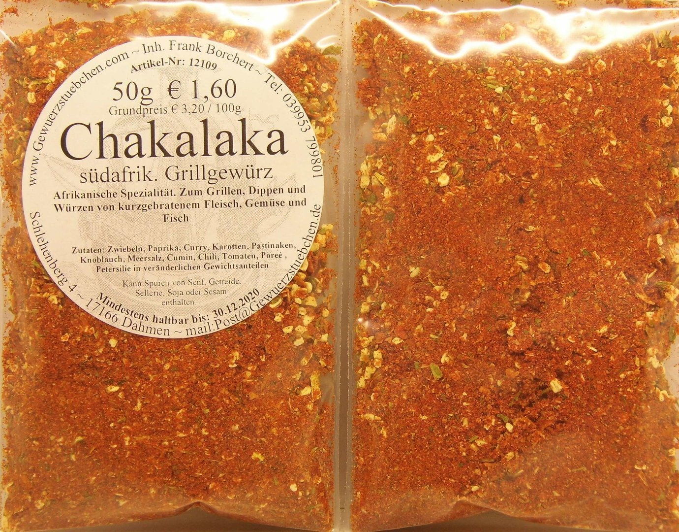 Chakalaka (50g)